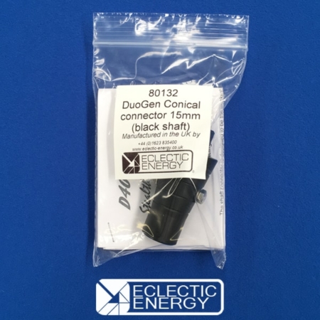 Conical Connector 15mm (black shaft) 80132